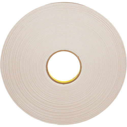 Double-Coated Foam Tape, 66 m (216') L x 12.7 mm (1/2") W, 31 mils, Polyethylene Kelford