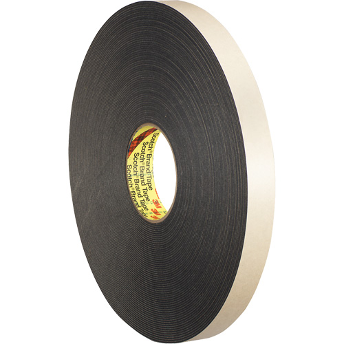 Ruban double face en mousse, 33 m (108') lo x 18 mm (3/4") la, 62 mils, Poly&eacute;thyl&egrave;ne Kelford
