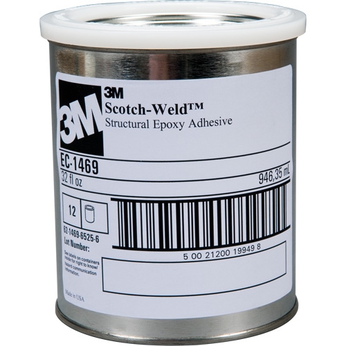 Scotch-Weld Adhesive, 0.94 L, Pail, One-Part, Off-White Kelford