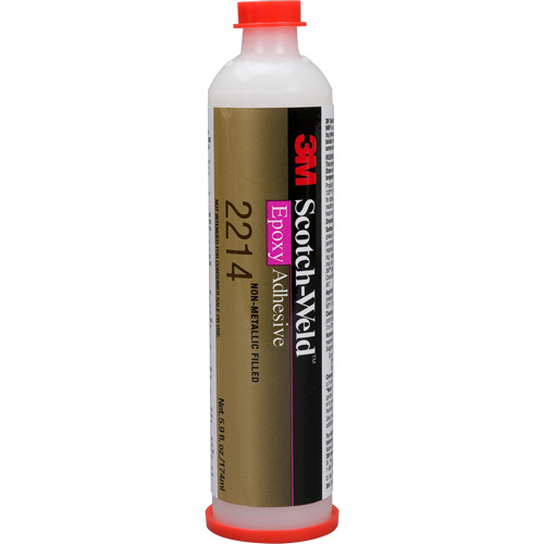 Adh&eacute;sif Scotch-Weld, 6 oz liq., Cartouche, Un composant, Blanc cass&eacute; Kelford