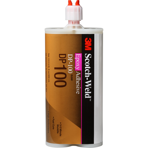 Adh&eacute;sif Scotch-Weld, 400 ml, Cartouche, Deux composants, Transparent Kelford