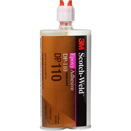 Scotch-Weld Adhesive, 200 ml, Cartridge, Two-Part, Translucent Kelford