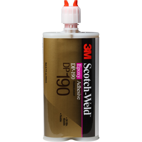 Scotch-Weld Adhesive, 200 ml, Cartridge, Two-Part, Translucent Kelford