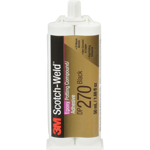 Mat&eacute;riau d'enrobement Scotch-Weld, 1,7 liq. oz., Cartouche double, Deux composants, Noir Kelford