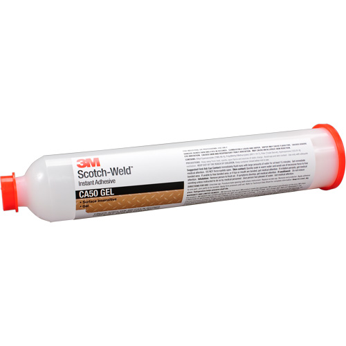 Scotch-Weld Instant Adhesive CA50 Gel, Clear, Tube, 200 g Kelford