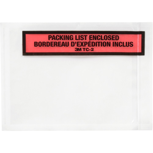 Packing List Envelope, 5-1/2" L x 4-1/2" W, Endloading Style Kelford