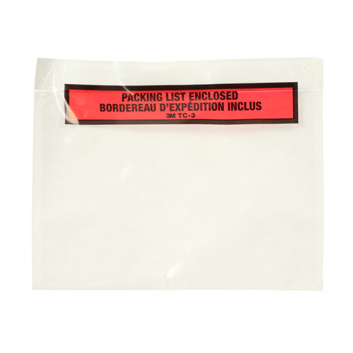 Packing List Envelope, 7" L x 5" W, Endloading Style Kelford