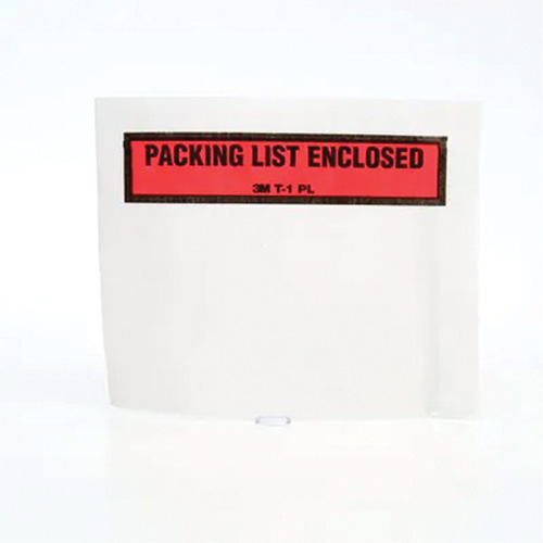 Packing List Envelope, 5-1/2" L x 4-1/2" W, Endloading Style Kelford