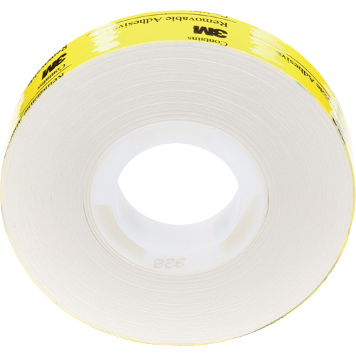 Ruban en tissu ATG repositionnable Scotch 928, 12,7 mm (1/2") x 16,5 m (54'), Transparent Kelford