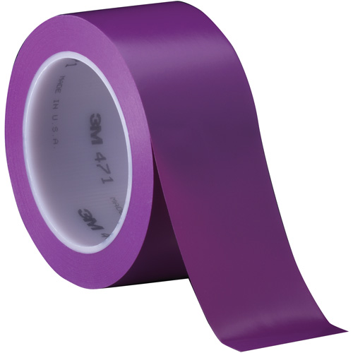 Ruban en vinyle 471, 50,8 mm (2") la x 32,9 m (108') lo, 5,2 mils, Mauve Kelford