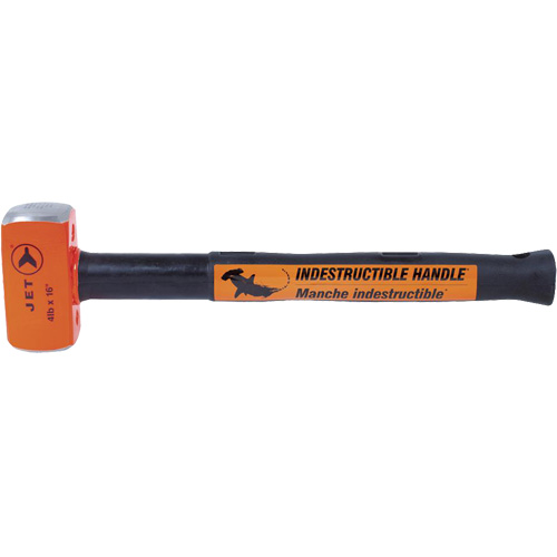 USH-416 Masse &agrave; manche indestructible pour usage tr&egrave;s intensif, 4 lb, 16", Prise Acier plein Kelford