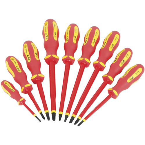 JISD-9S VDE Insulated Screwdriver Set, 9 Pcs. Kelford