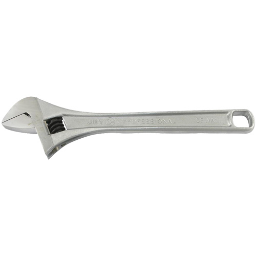 AWP-15 Super Heavy-Duty Professional Adjustable Wrench, 15" L, 2" Max Width, Chrome Kelford