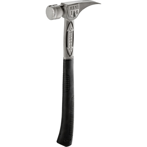Mini marteau en titane meul&eacute;/courb&eacute; Tibone, 14 oz, Prise en Coussin&eacute;e Kelford