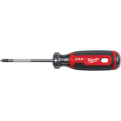 Phillips Screwdriver, #1 Tip, Round, 170 mm L, Cushion Grip Handle Kelford