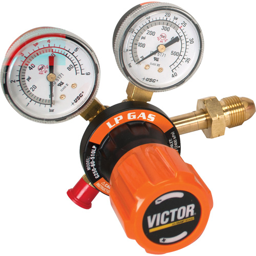R&eacute;gulateur &agrave; un &eacute;tage G250, 9/16" NPT, PSI max. de 15 psi, Standard Kelford