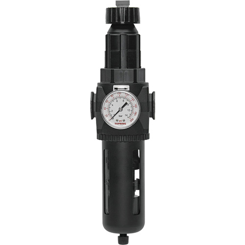 Filtre/r&eacute;gulateur Modulair 400 avec vidange manuelle, 3/4" NPT, 200 psi, Capacit&eacute; de 9,1 oz liq. Kelford