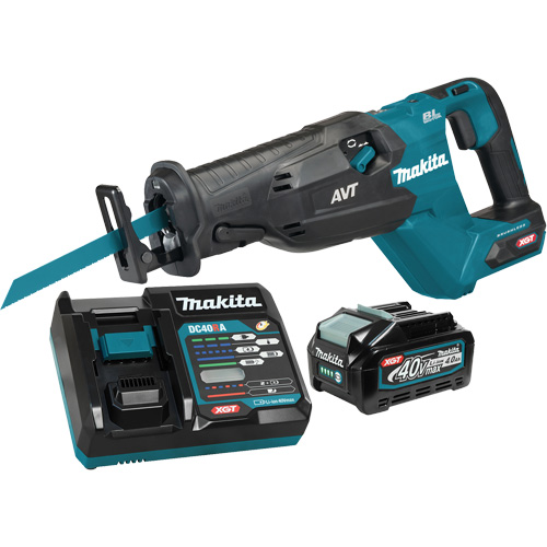 XGT Brushless Cordless Reciprocating Saw, 40 V, Lithium-Ion Battery, 0-3000 SPM Kelford