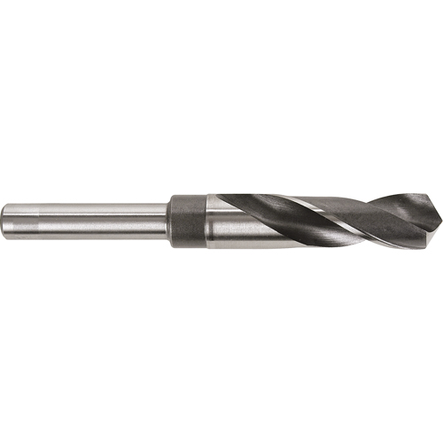 Hyper Reduced Shank Prentice Drill Bit, 33/64", High Speed Steel, 3" Flute Kelford