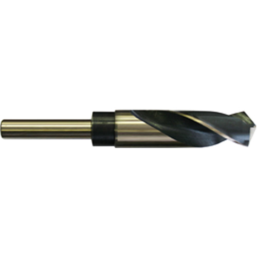 Reduced Shank Prentice Drill Bit, 33/64", Cobalt, 3" Flute Kelford