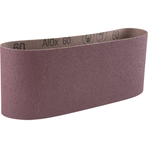 Cloth Belt 341D, 4" W x 24" L, Aluminum Oxide, 60 Grit Kelford