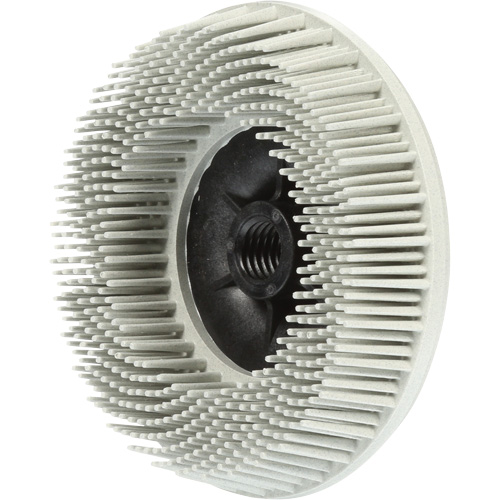 Disques radiaux bristle pour meuleuses angulaires Scotch-Brite, C&eacute;ramique, Grain 120, 4-1/2" dia. Kelford