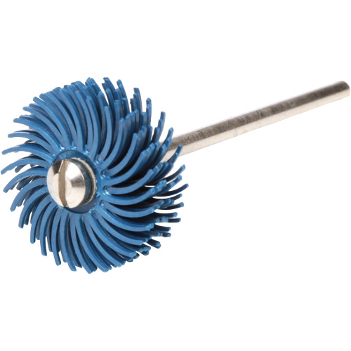 Scotch-Brite Radial Bristle Discs, P400X Grit, 3/4" Dia. Kelford