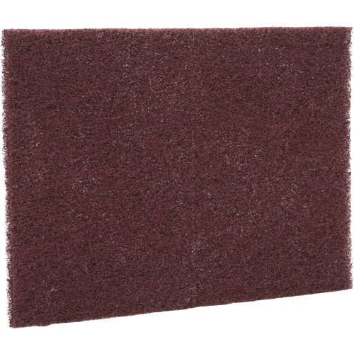 Scotch-Brite Production Hand Pads, Aluminum Oxide, 6" x 9", Very Fine Grit Kelford