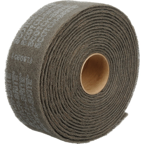 Ruban de nettoyage et de finition Scotch-Brite, Ultra fin, 4" la x 30' lo Kelford
