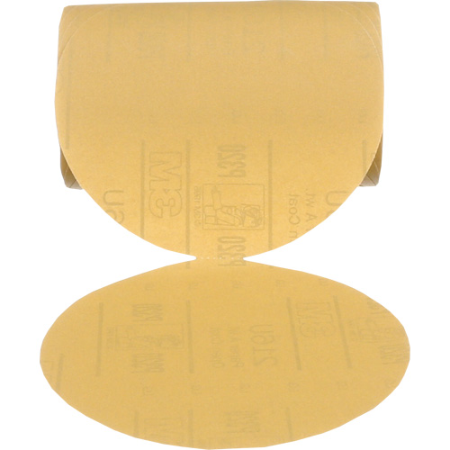 Disque dor&eacute; en rouleau Stikit, 6" dia., Grain P320, Oxyde d'aluminium Kelford