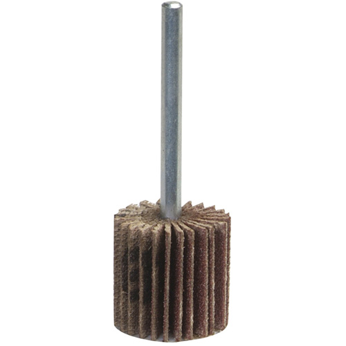 Mini-meule &agrave; lamelles Grind-O-Flex, Oxyde d'aluminium, Grain 60, 3" x 1/2" x 1/4" Kelford