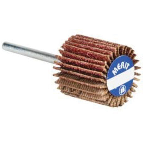 Grind-O-Flex Micro-Mini Flap Wheel, Aluminum Oxide, 80 Grit, 1-3/16" x 3/8" x 1/8" Kelford