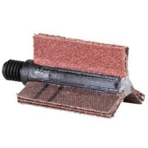 Plain Flap B-410 Bore Polisher, Aluminum Oxide, 60 Grit, 2-1/2" x 1-1/2" x Kelford