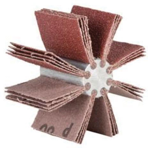 Plain Flap B-830 Bore Polisher, Aluminum Oxide, 60 Grit, 6-3/4" x 1-1/2" x Kelford