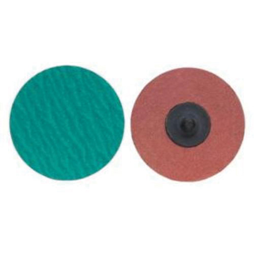 Quick-Change Cloth Disc, 1" Dia., 60 Grit, Zirconium Kelford