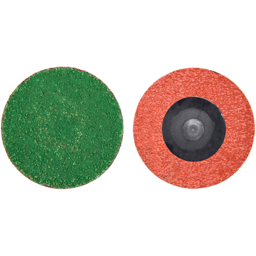 Disque de toile &agrave; changement rapide Zirc Plus, 2" dia., Grain 120, Alumine de zirconium Kelford