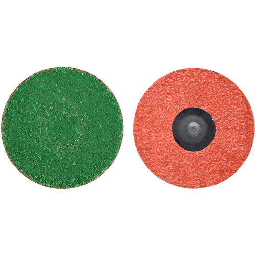 Zirc Plus Quick-Change Cloth Disc, 3" Dia., 120 Grit, Zirconia Alumina Kelford