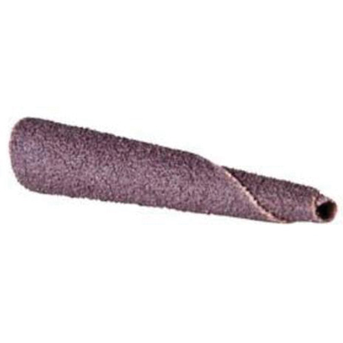 ALO Spiral Cartridge Roll, 100 Grit, 5/16" Dia., Aluminum Oxide, 1-1/2" L, 1/4" Arbor Kelford