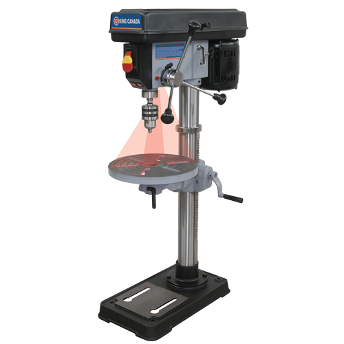 Drill Presses With Laser, 13", 5/8" Chuck, 3670 RPM Kelford