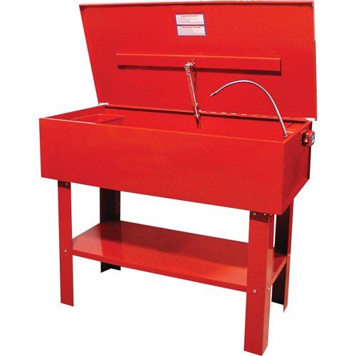 Bassins de nettoyage autorecyclants, Acier, 40 gal. Kelford