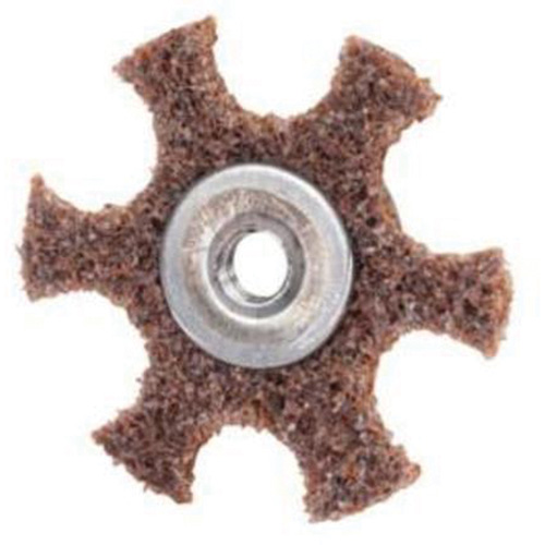 Disque abrasif en forme d'&eacute;toile pour pr&eacute;paration de surface Abrasotex , 2" dia., Grain Cors&eacute;, Oxyde d'aluminium Kelford