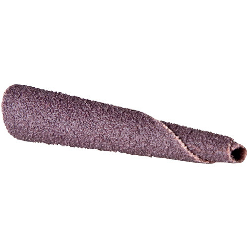 ALO Spiral Cartridge Roll, 150 Grit, 5/16" Dia., Aluminum Oxide, 1-1/2" L, 1/4" Arbor Kelford