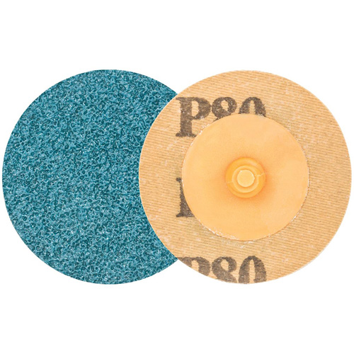 TWIST TOPCUT Sanding Disc, 2" Dia., 80 Grit, Zirconium Kelford