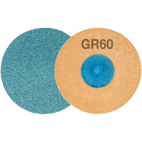 Disque de ponçage TWIST TOPCUT, 3" dia., Grain 60, Zirconium Kelford