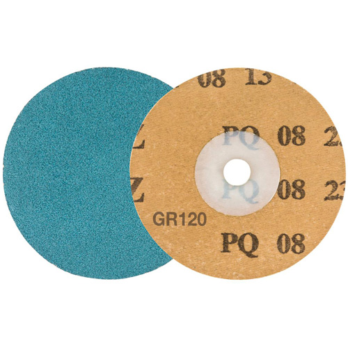 TWIST TOPCUT Sanding Disc, 3" Dia., 120 Grit, Zirconium Kelford