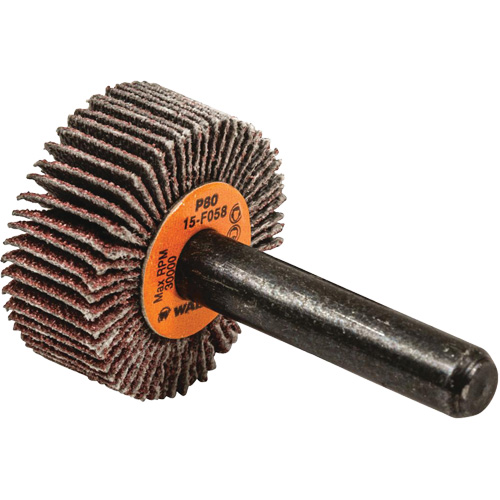 Flap Wheels-Coolcut Flap Wheels, Aluminum Oxide, 80 Grit, 1" x 3/8" x 1/4" Kelford