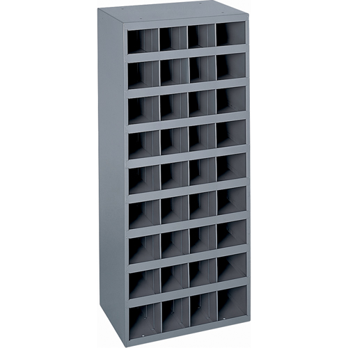 Armoires pour bacs de rangement en acier, 17-7/8" la x 12" p x 42" h, Gris Kelford