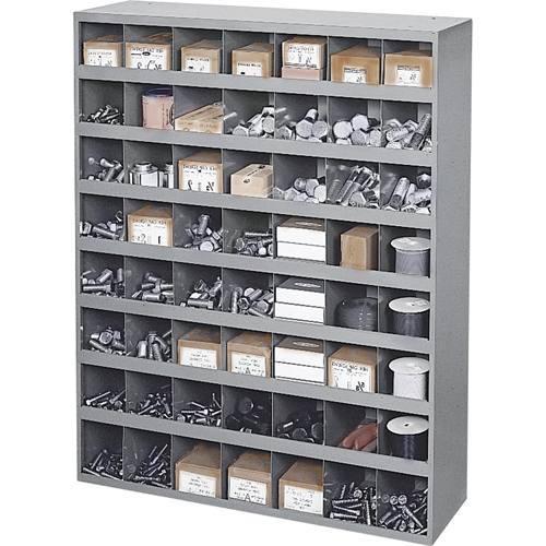 Armoires pour bacs de rangement en acier, 33-3/4" la x 12" p x 42" h, Gris Kelford