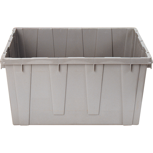 Nesting Container, 21.1" W x 17.7" D x 12" H, Grey Kelford
