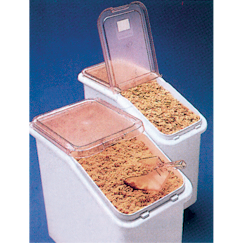Mobile Ingredient Bins with Sliding Lid, 3.5 cu. ft. Capacity, 28" H x 15-1/2" W x 29-1/2" D Kelford